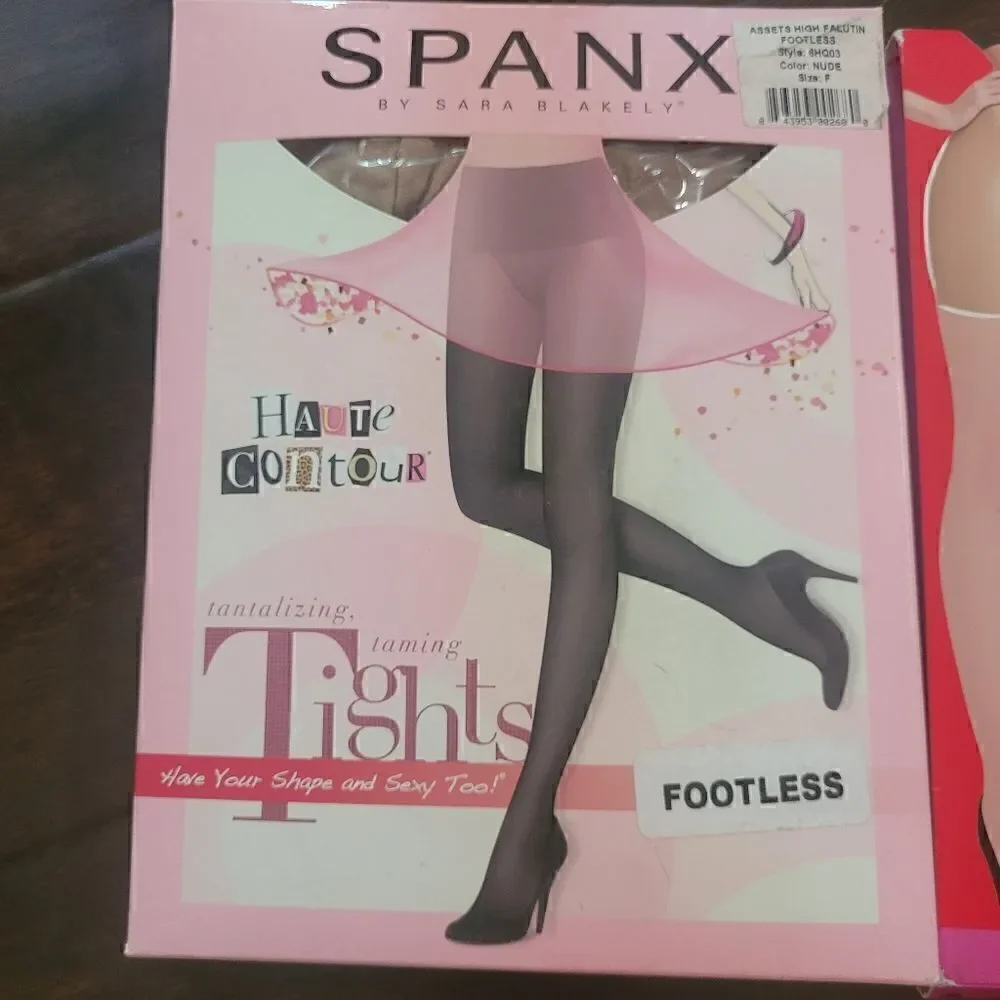 Spanx footless pantyhose size F/ 3X